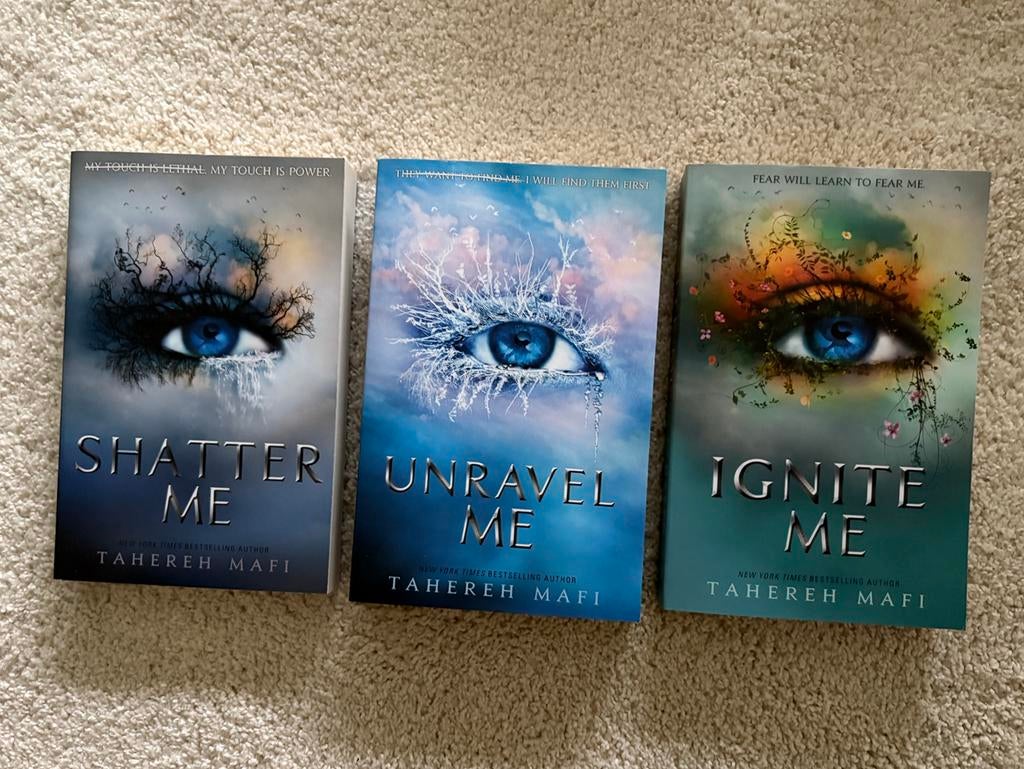 Shatter Me serie boeken – Tahereh Mafi | Deel 1 t/m 3, Boeken, Fantasy, Ophalen of Verzenden, Nieuw