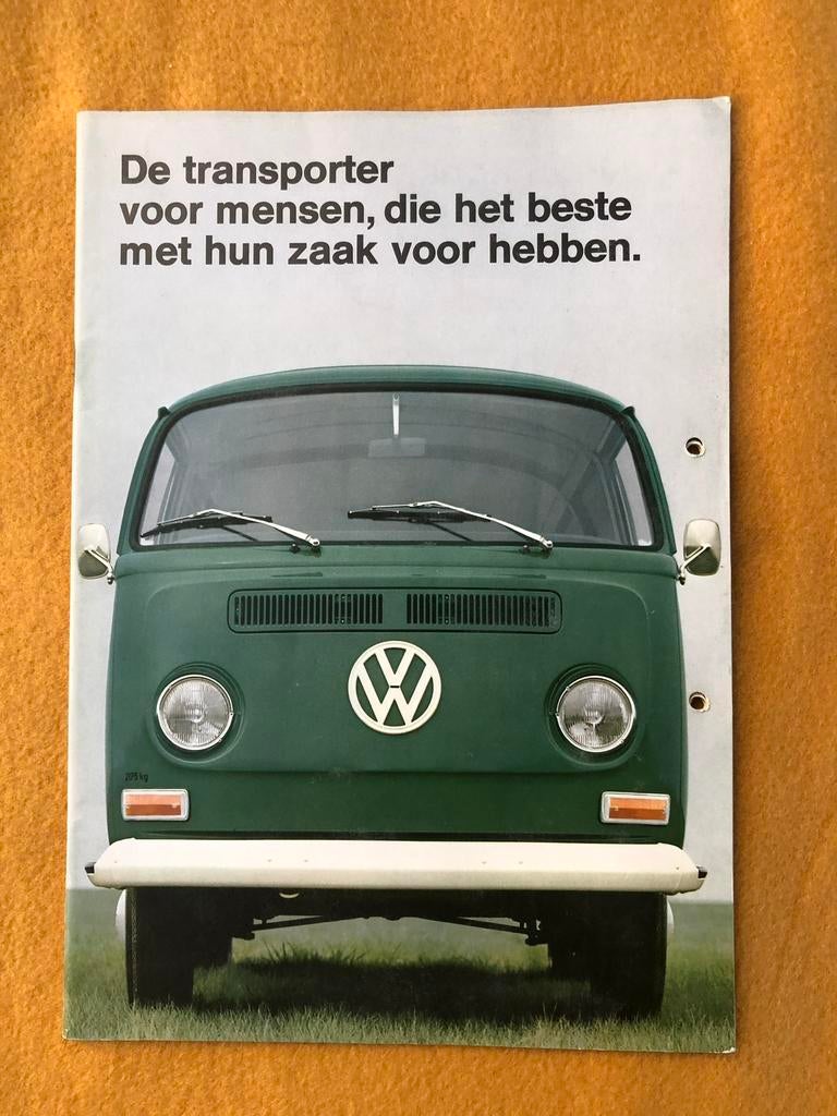 Vw t2 kever scirocco brochure, Ophalen of Verzenden