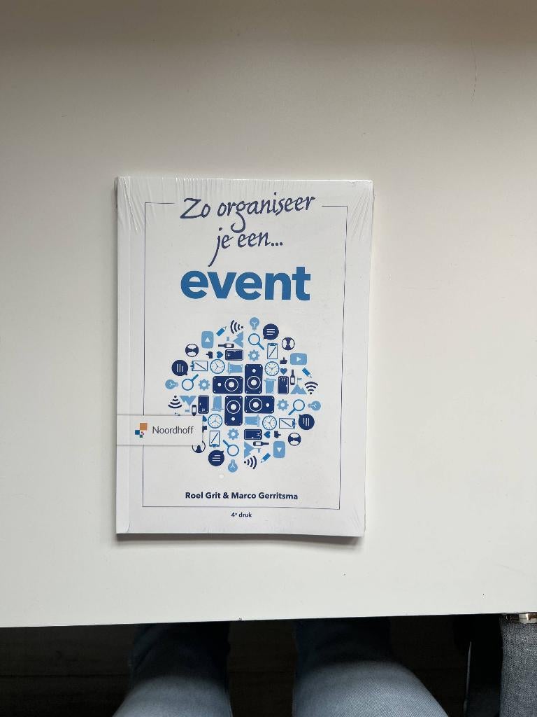 zo organiseer je een event, Nieuw, Ophalen of Verzenden, MBO, Noordhoff Uitgevers
