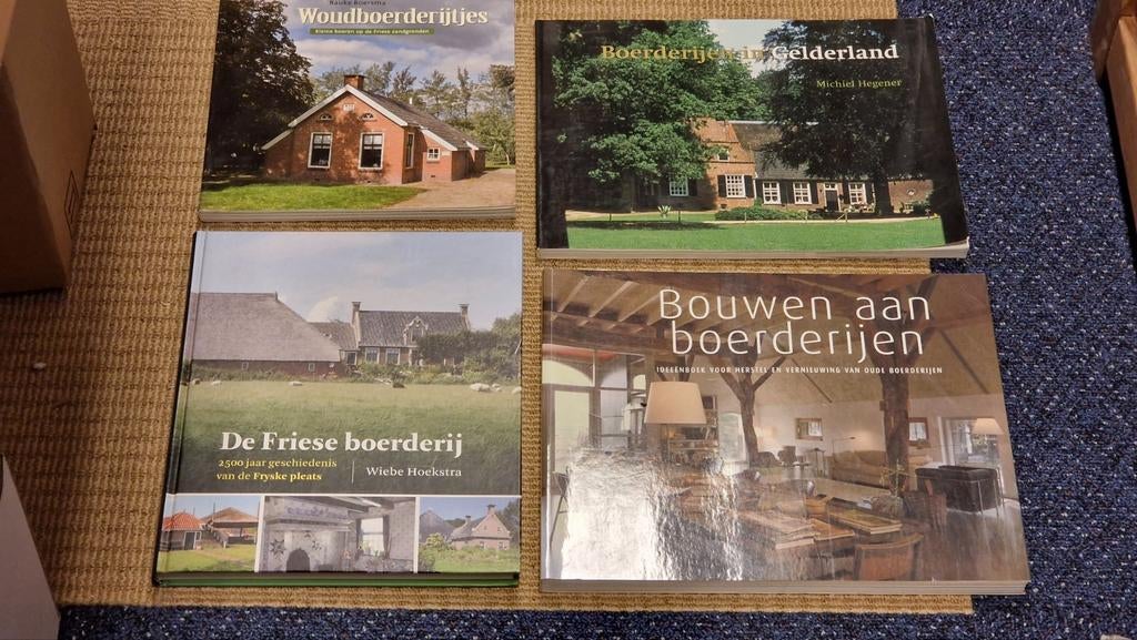 4 x boek BOERDERIJ, Boeken, Geschiedenis | Stad en Regio, Ophalen of Verzenden, Zo goed als nieuw