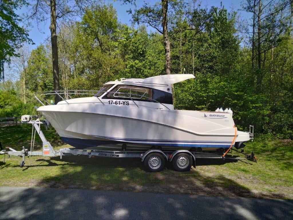Quiksilver 640 weekend Top staat, Watersport en Boten, Binnenboordmotor, 120 tot 200 pk, Ophalen of Verzenden, Zo goed als nieuw