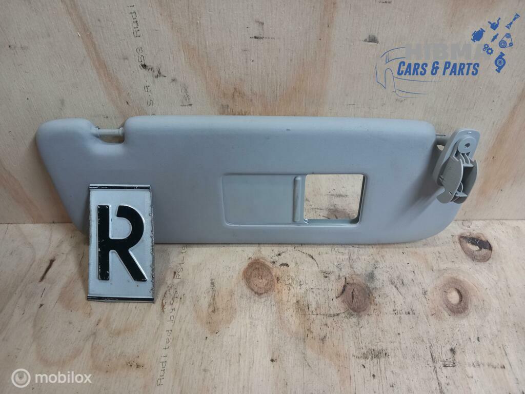 Volkswagen Fox Zonneklep Rechts 5Z0857552 2005 t/m 2011, Ophalen of Verzenden, Gebruikt