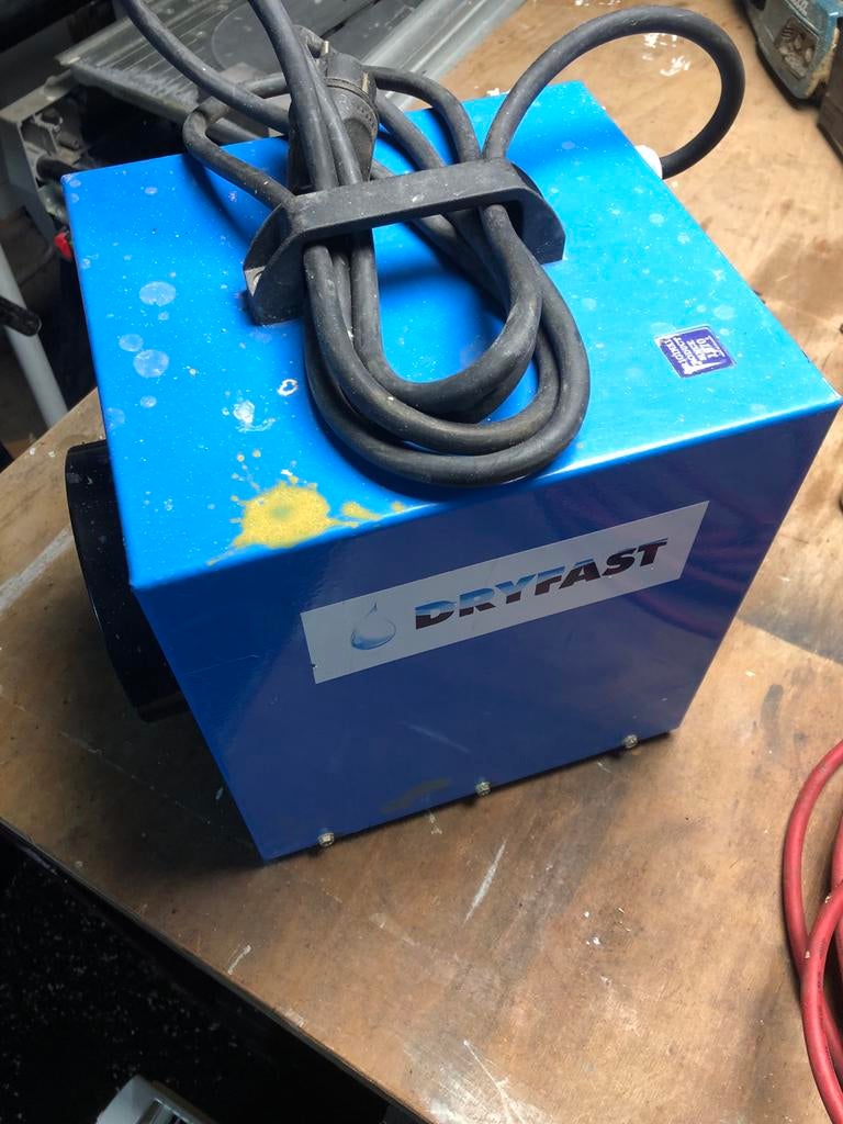 Heather Bouwkachel Dryfast DFE25 - 3kW, Ophalen, Gebruikt