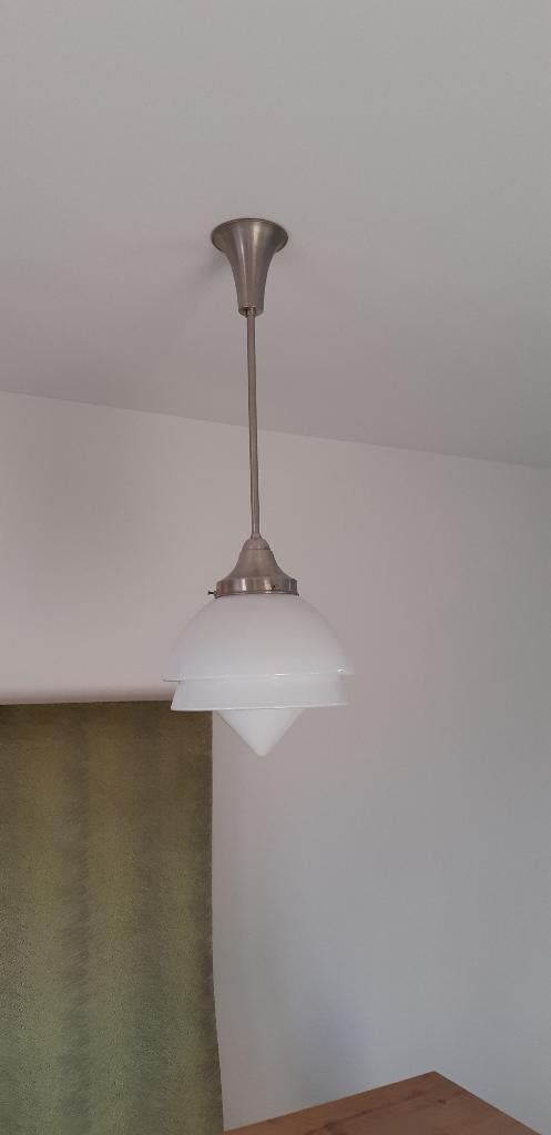2x Gispen hanglamp, Ophalen, 50 tot 75 cm, Vintage, Zo goed als nieuw