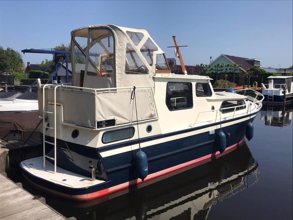 Kruiser 10,50, Watersport en Boten, Gebruikt, Staal, 50 pk of meer, Diesel