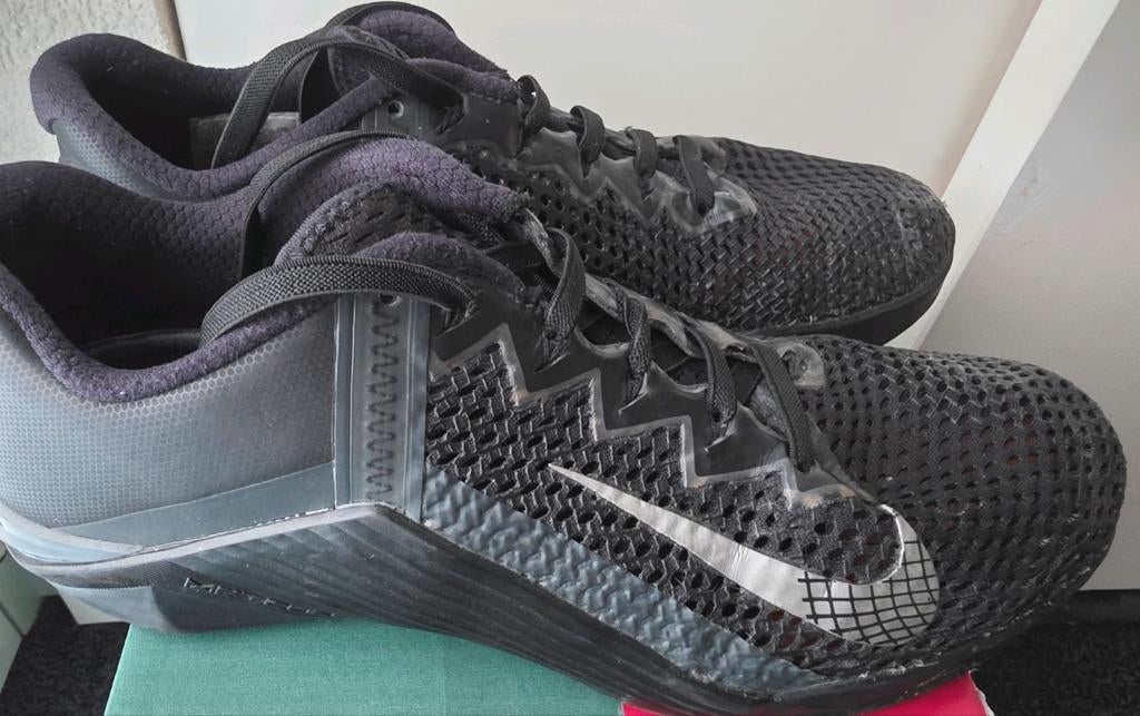 Nike Metcon Black - Maat 45, Nike, Ophalen of Verzenden, Zo goed als nieuw, Sportschoenen