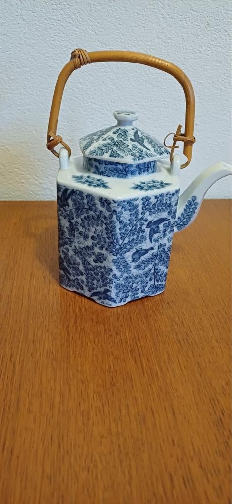 Oude delfsblauw koffiekan., Antiek en Kunst, Ophalen of Verzenden