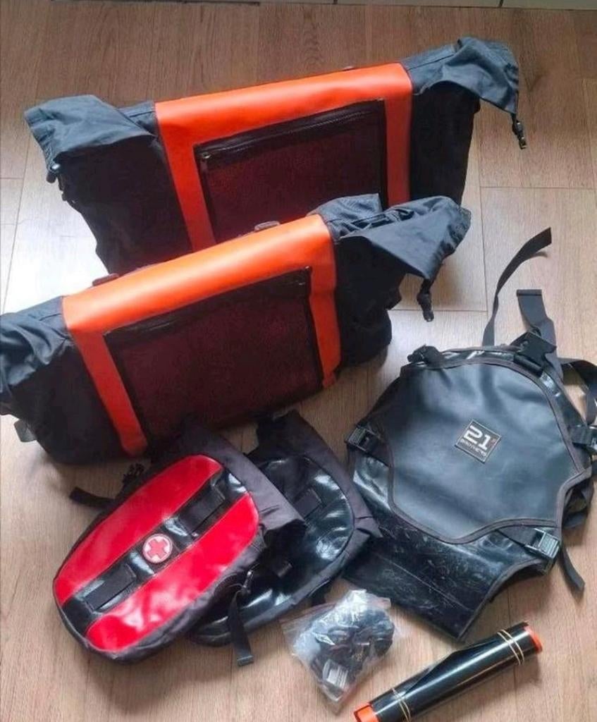 21' Brother Adventure tassen TET oa., Ophalen of Verzenden, Gebruikt