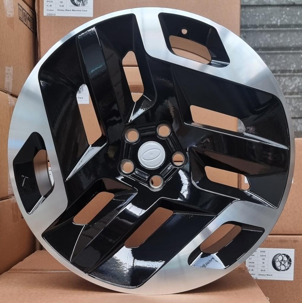 22" velgen Range Rover Sport Look 5x120 nieuw Discovery SVR, Auto-onderdelen, Ophalen of Verzenden, Nieuw, Overige maten, Velg(en)