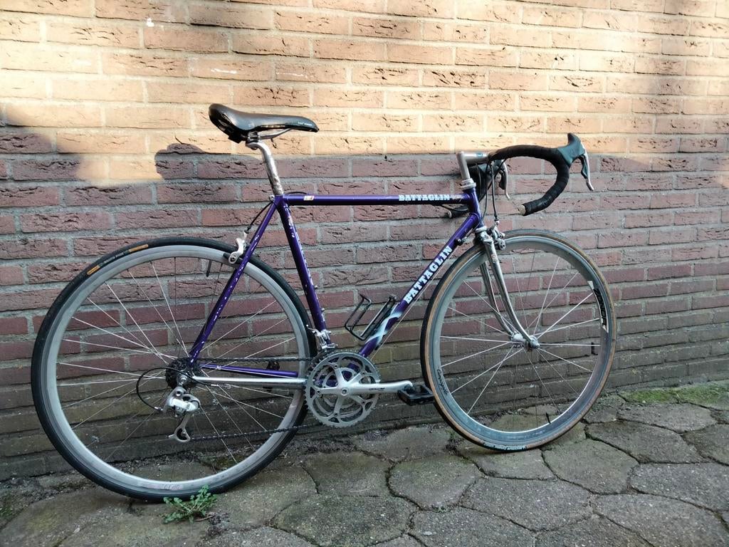 Battaglin racefiets Campagnolo Maat S, Gebruikt, Staal, 49 tot 53 cm, Meer dan 20 versnellingen