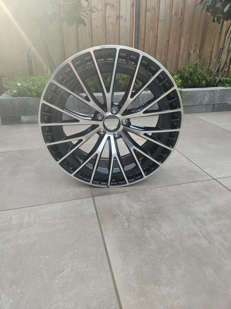 2 Nieuwe Mercedes AMG Velgen 21 inch ET32 9.5 j, Auto-onderdelen, Banden en Velgen, Velg(en), Nieuw, Zomerbanden, 21 inch