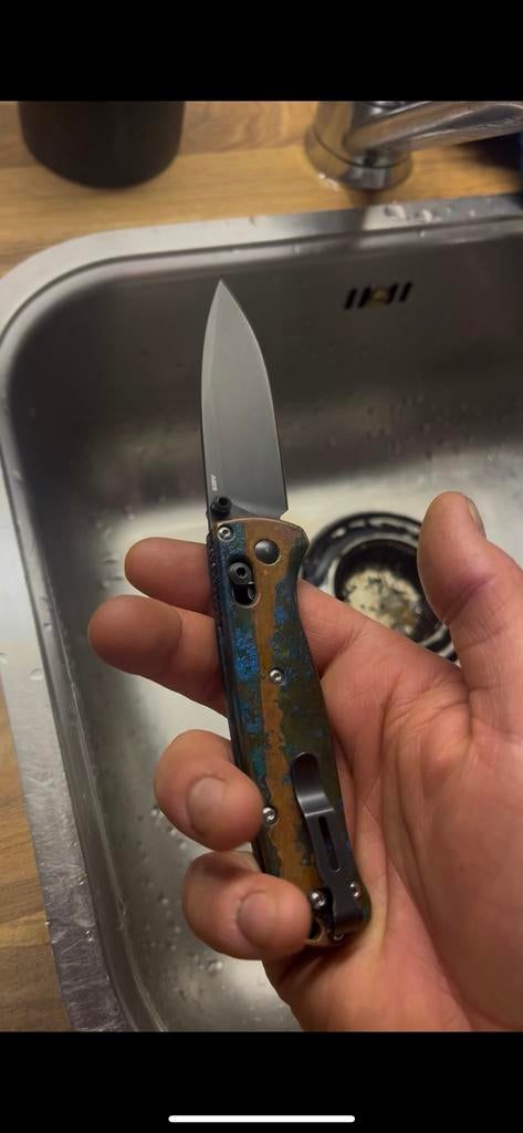 Benchmade bugout scales flytanium s30v, Ophalen of Verzenden