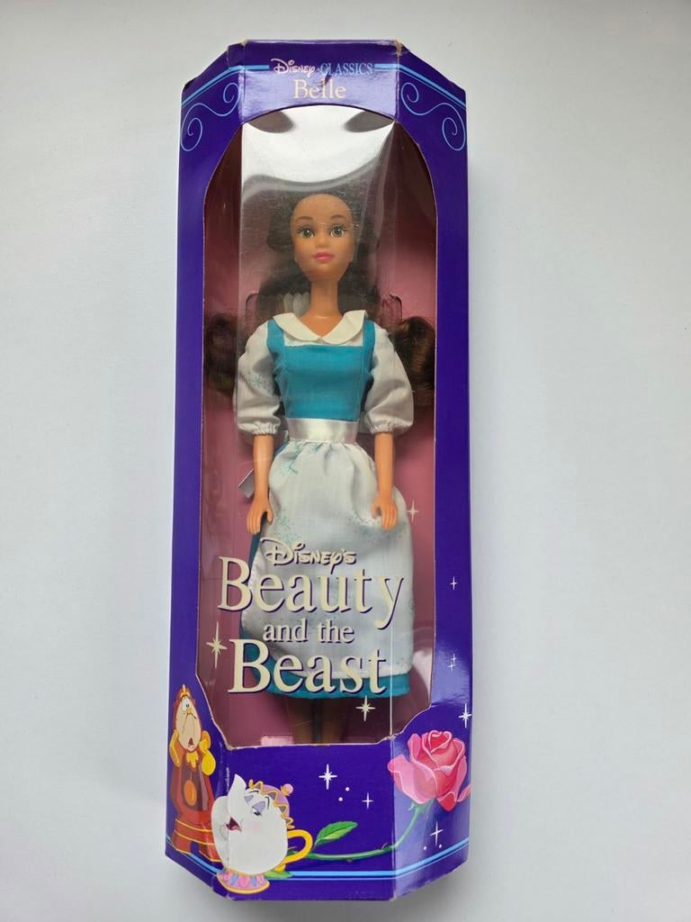 Disney Classics Belle Beauty and the Beast Mattel 1992 NRFB, Verzamelen, Poppen, Ophalen of Verzenden, Nieuw, Fashion Doll