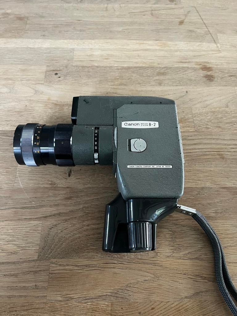 Canon reflex zoom 8-2 - antieke filmcamera, Ophalen of Verzenden, 8mm