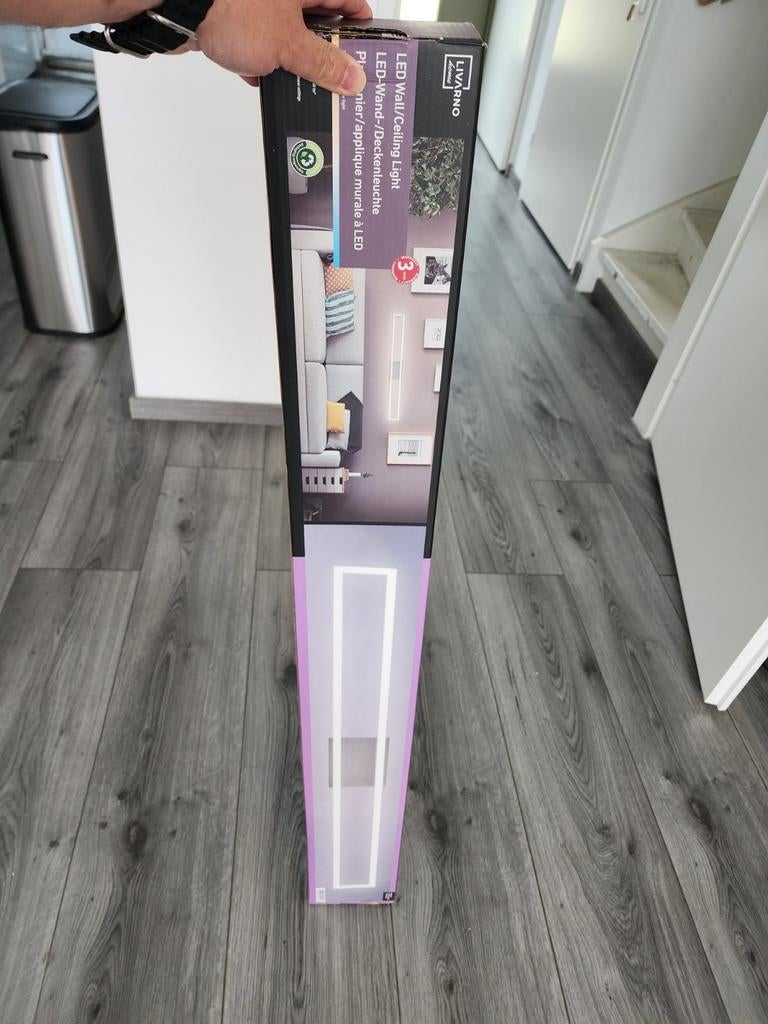 LIVARNO LED Wand-/Plafondlamp - Nieuw in doos, Ophalen