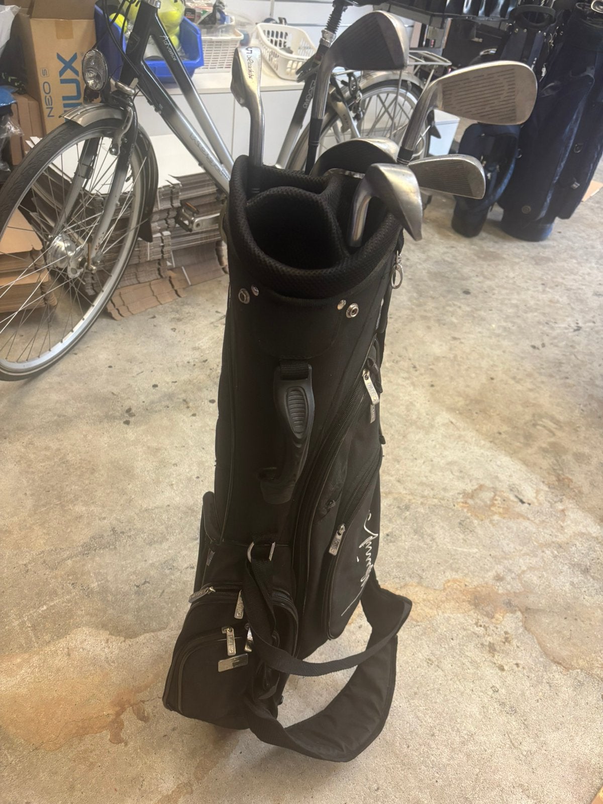 Vintage Golfset – King Cobra Oversize & Mitsushiba Shadow –, Sport en Fitness, Ophalen of Verzenden, Gebruikt, Set, Overige merken
