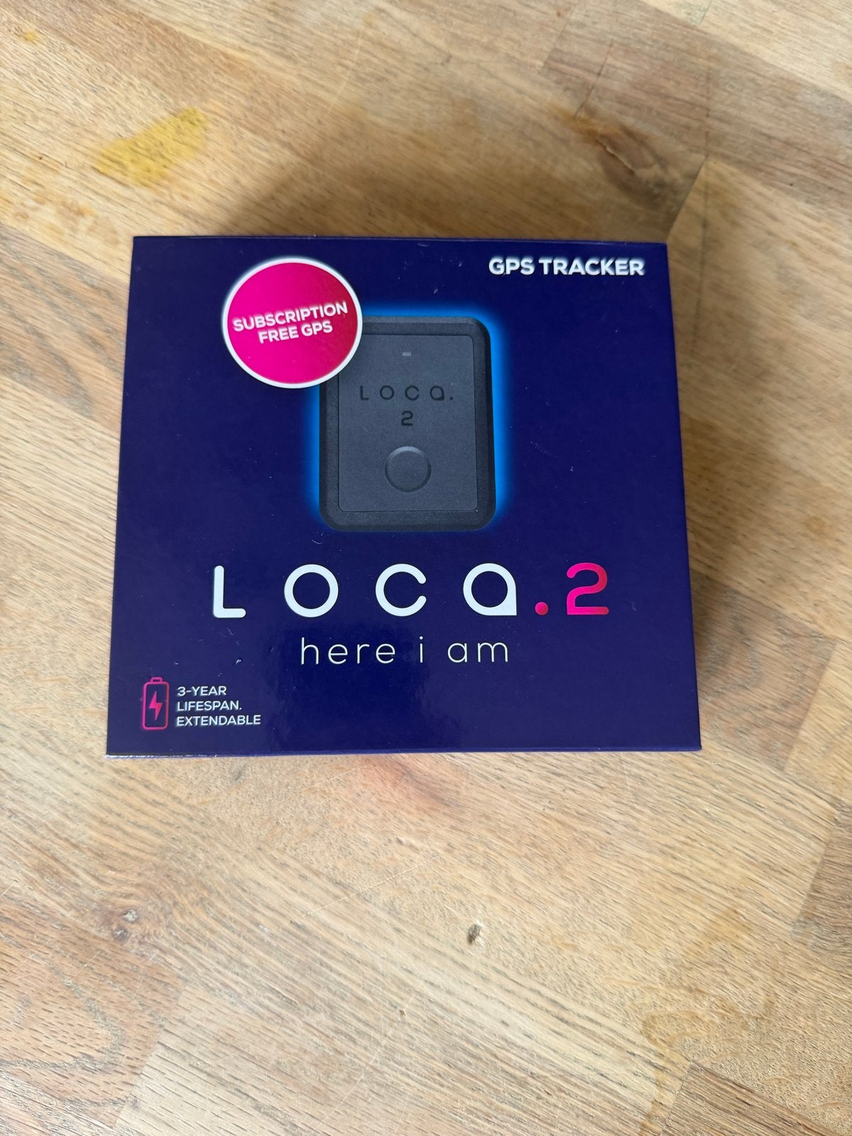 Loca 2 GPS Tracker - Nieuw in doos, geen abonnement, Verzenden, Nieuw