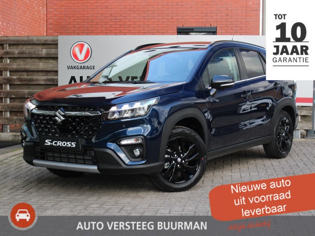 Suzuki S-Cross 1.4 SmartHybrid Special Edition | 360 Camera, Auto's, Suzuki, 12 maanden, Euro 6, Blauw, 116 pk