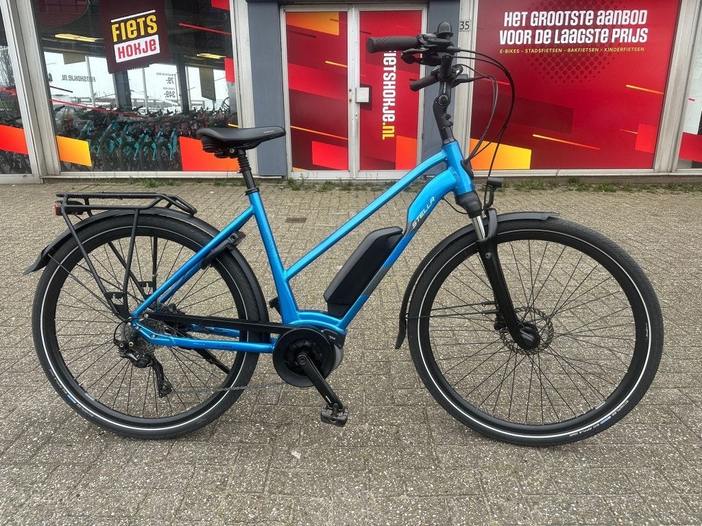 Fietshokje Beverwijk: Stella Morena middenmotor damesfiets, Niet ingevuld, Niet ingevuld, Ophalen of Verzenden, Zo goed als nieuw