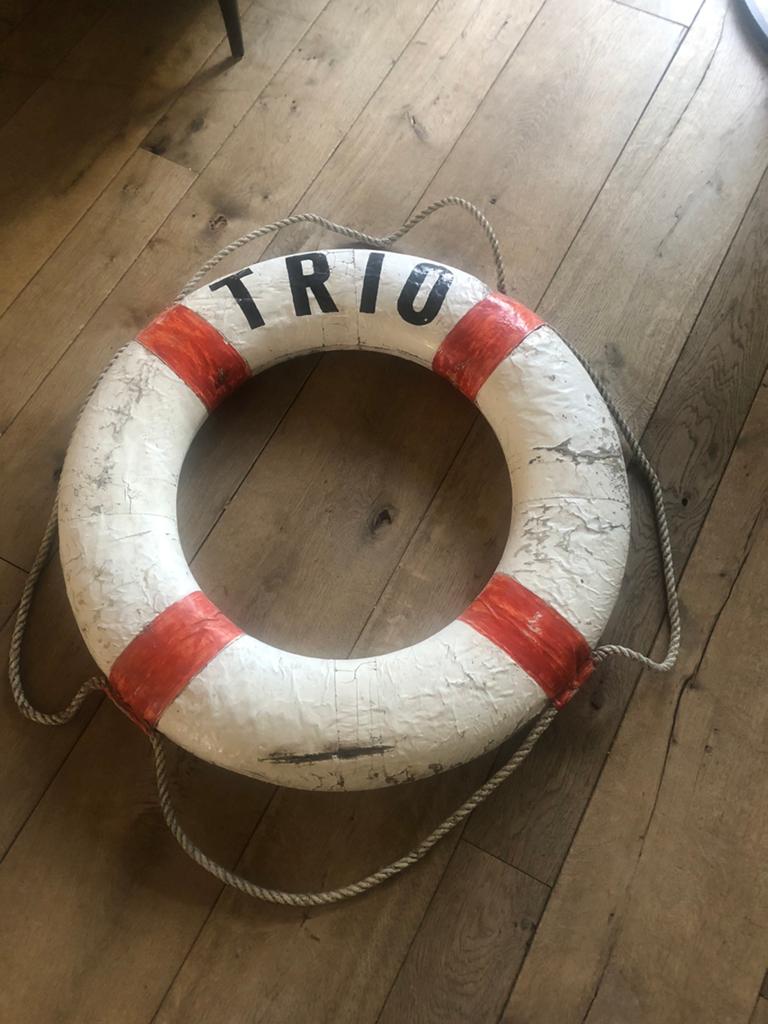 Decoratieve reddingsboei, Ophalen, Zo goed als nieuw