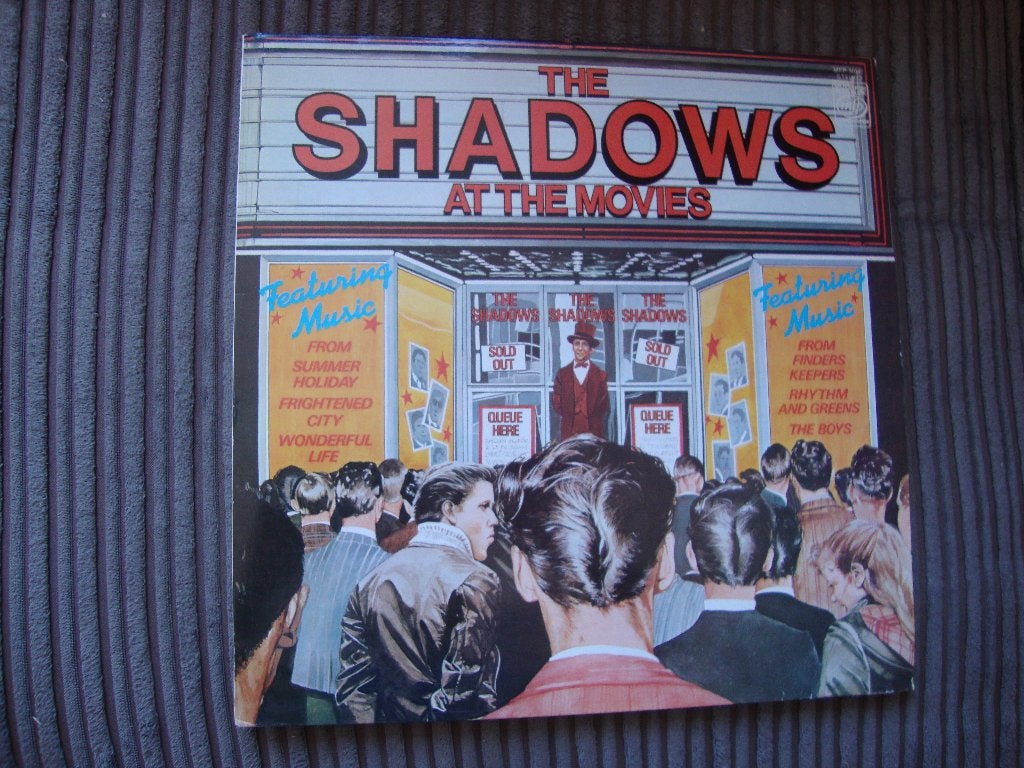 LP Shadows / The Shadows at the movies (1978), LP, Gebruikt, Pop, Ophalen of Verzenden