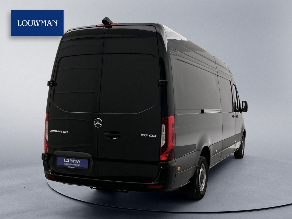 Mercedes-Benz Sprinter 317 1.9 CDI Pro L3H2 Led Facelift 350, Automaat, Gebruikt, 4 cilinders, Zwart