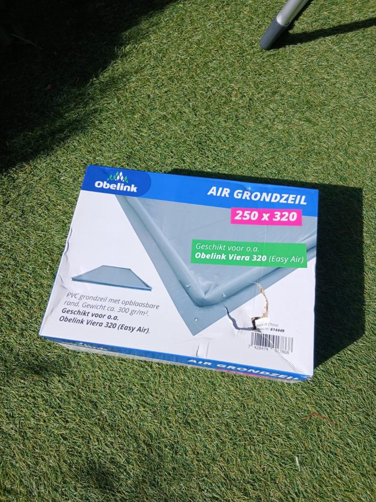 Nieuw(!) grondzeil opblaasbare rand 250x320, Ophalen, Nieuw