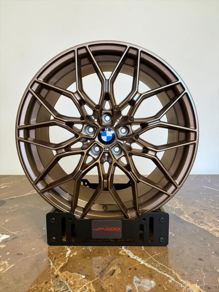 19” BMW Velgen 1000M Style Hoogglans Zwart Breedset