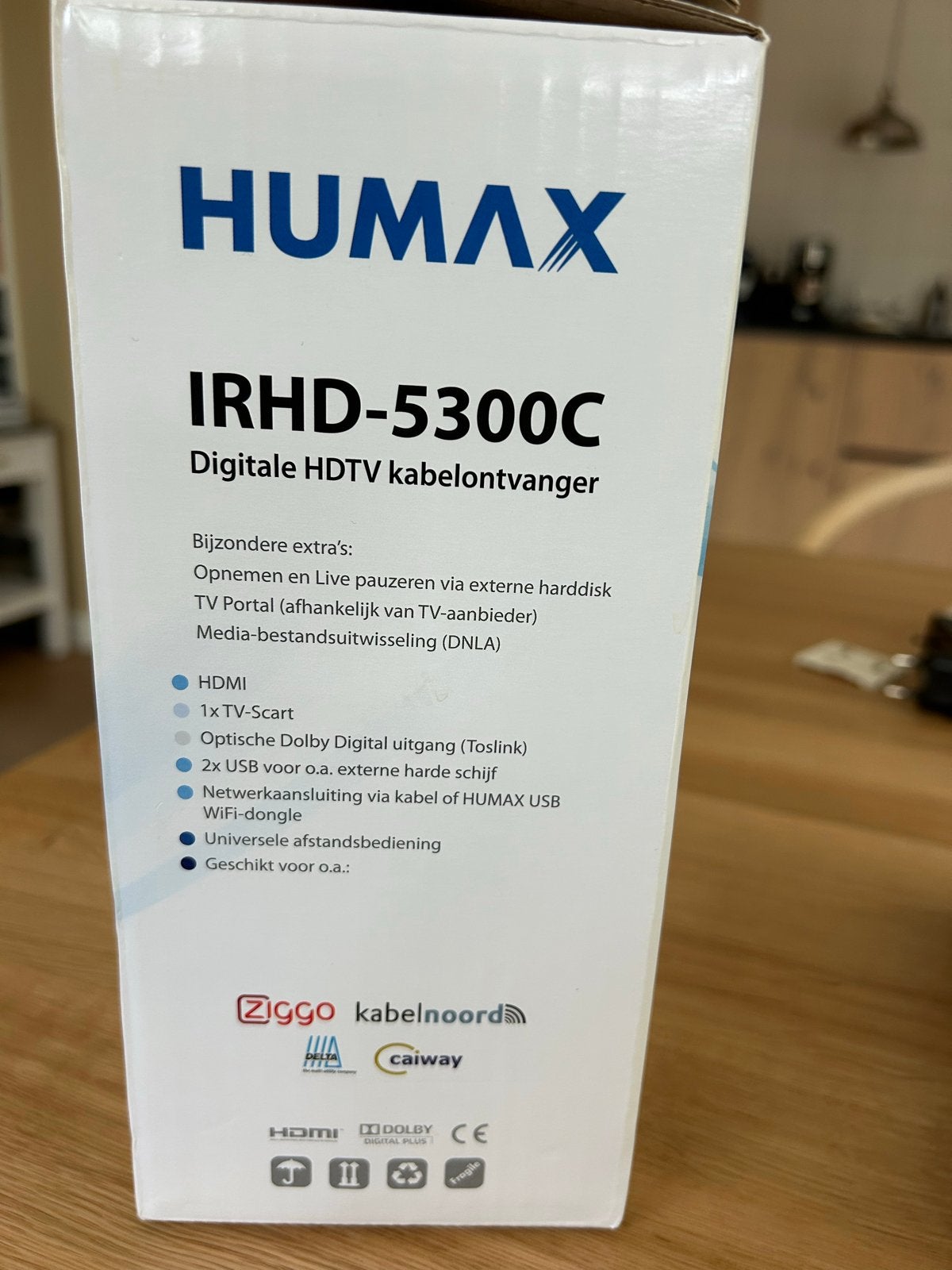 Humax IRHD-5300C Digitale HDTV kabelontvanger, Ophalen of Verzenden, Zo goed als nieuw, Decoder