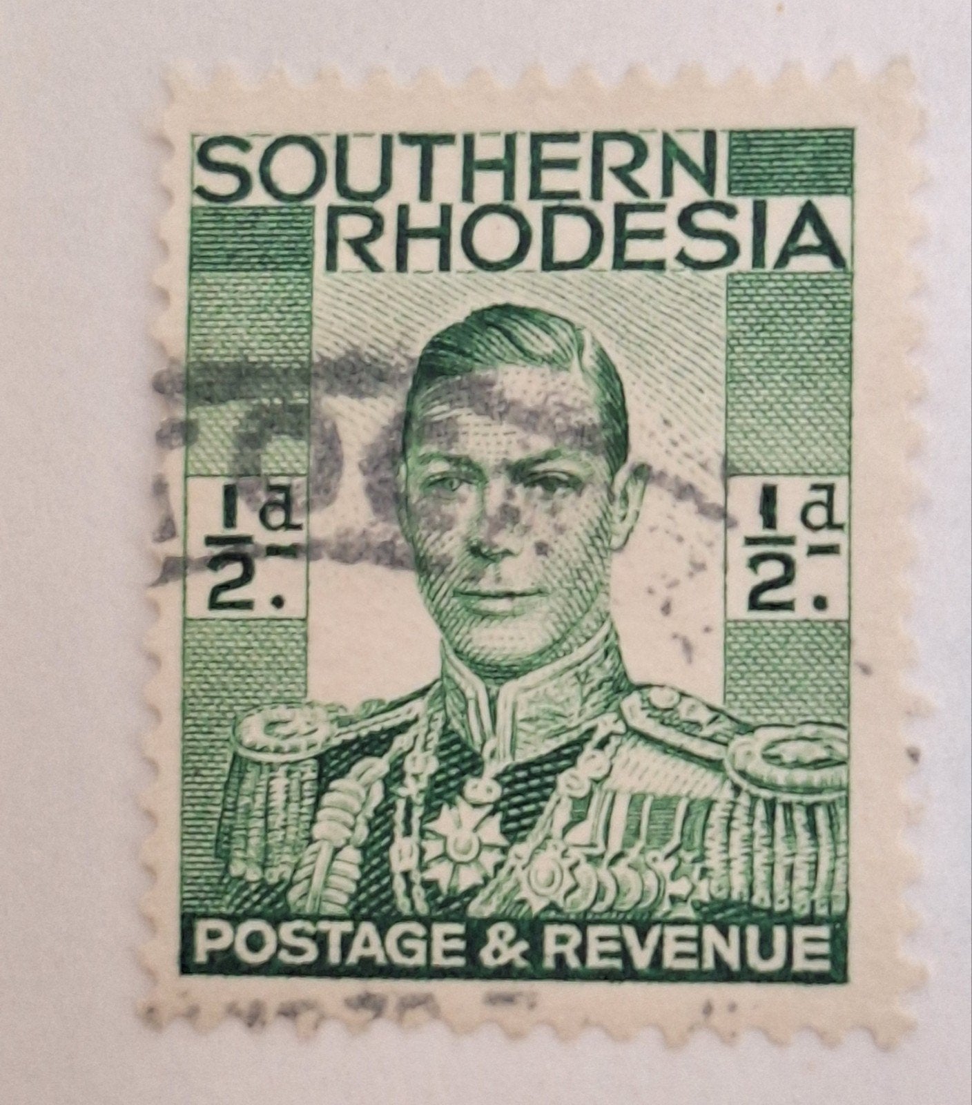 B18.2 Zuid-Rhodesië Postzegels Koning George VI Collectie, Ophalen of Verzenden