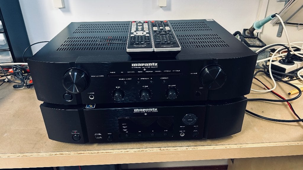 Marantz PM6006 + NA7004 zwart, Ophalen, Zo goed als nieuw, Overige merken