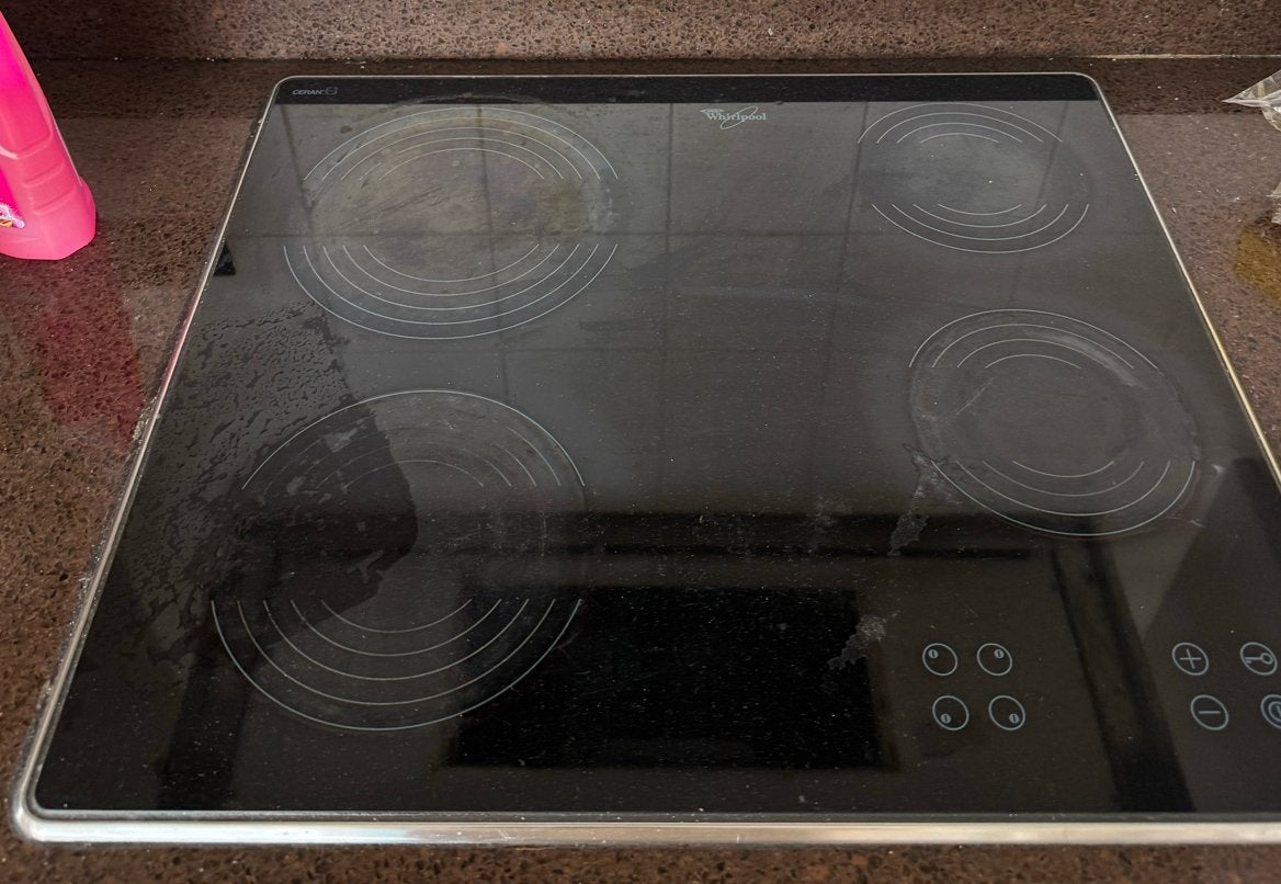 Whirlpool Elektrische Kookplaat - 4 Kookzones, Witgoed en Apparatuur, Kookplaten, Ophalen, Gebruikt, 4 kookzones, Vrijstaand