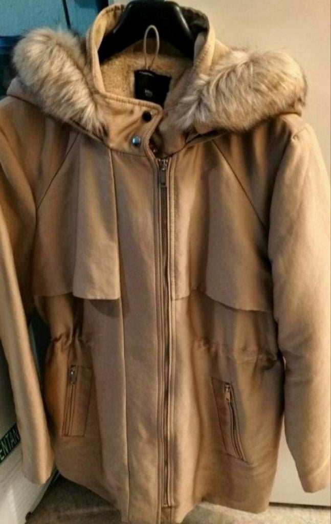 Winterjas Mango kleding dames, Mango, Beige, Maat 46/48 (XL) of groter, Ophalen of Verzenden