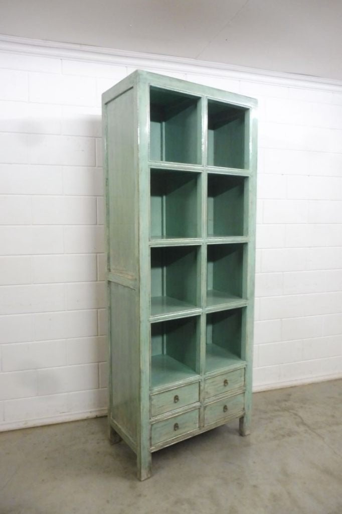boekenkast landelijke stijl shabby chic, Huis en Inrichting, Kasten | Boekenkasten, 200 cm of meer, Nieuw, Landelijk, Met lade(s)