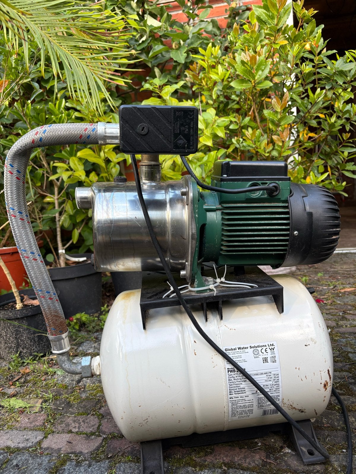 DAB Aquajet 132M/20LH Hydrofoorpomp, Ophalen, Zo goed als nieuw, Elektrisch, Hydrofoorpomp