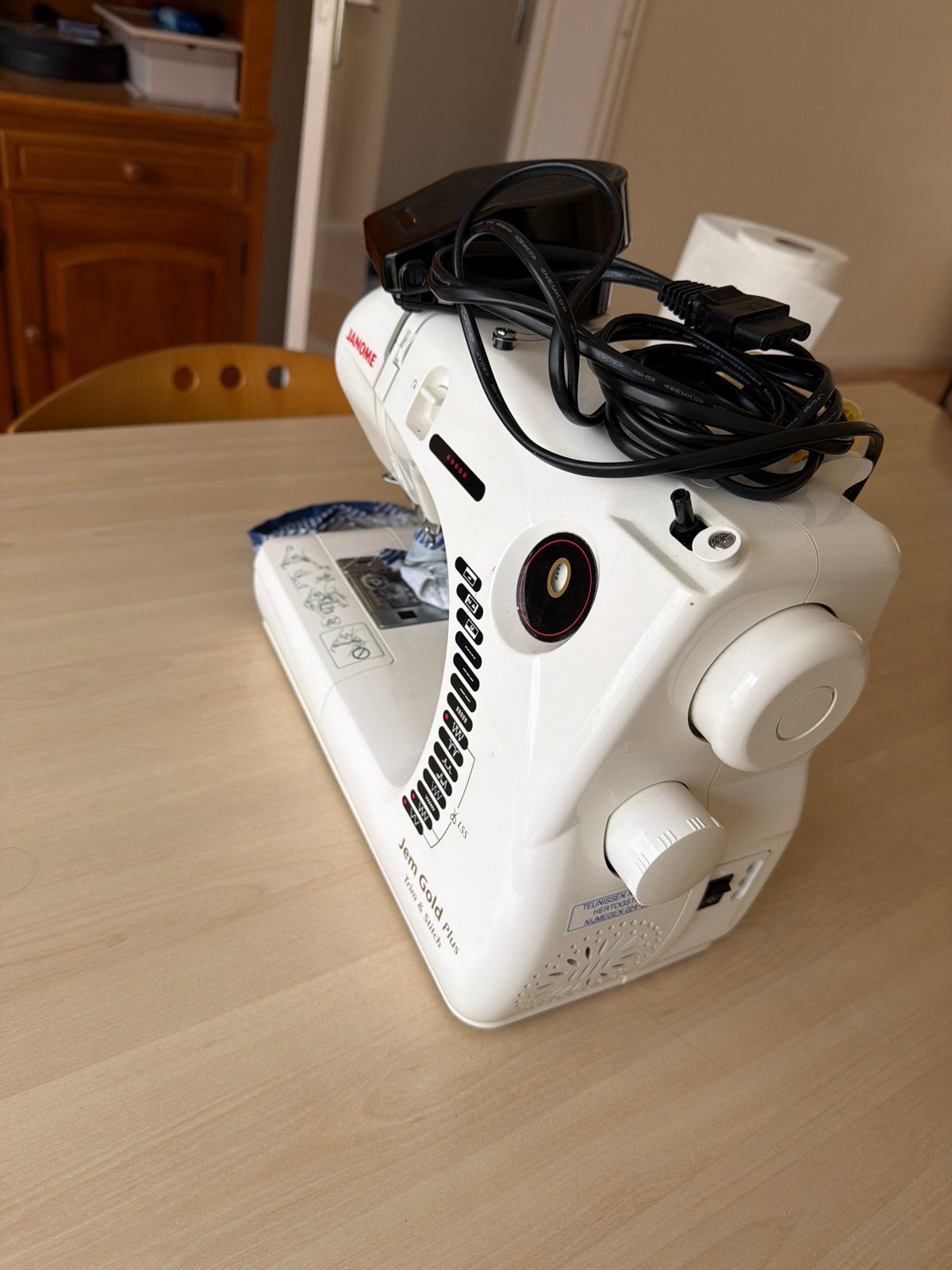 Janome Jem Gold Plus Naaimachine, Ophalen, Gebruikt, Naaimachine, Janome
