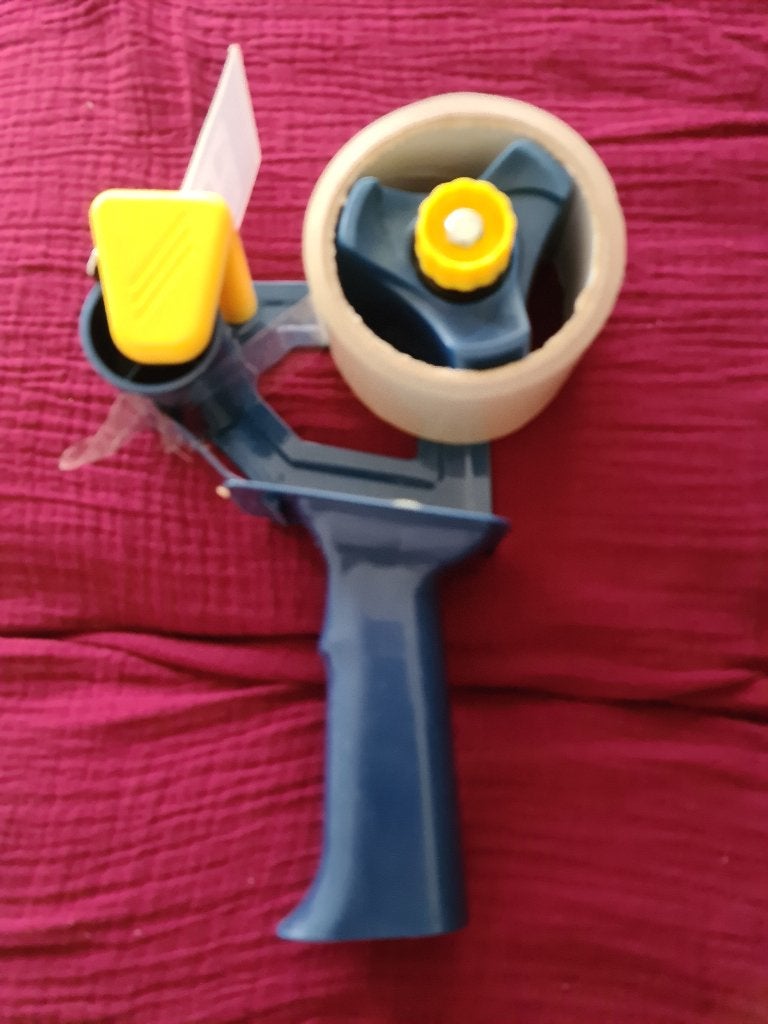 plakbanddispenser roller zware kwaliteit handig stevig, Ophalen of Verzenden