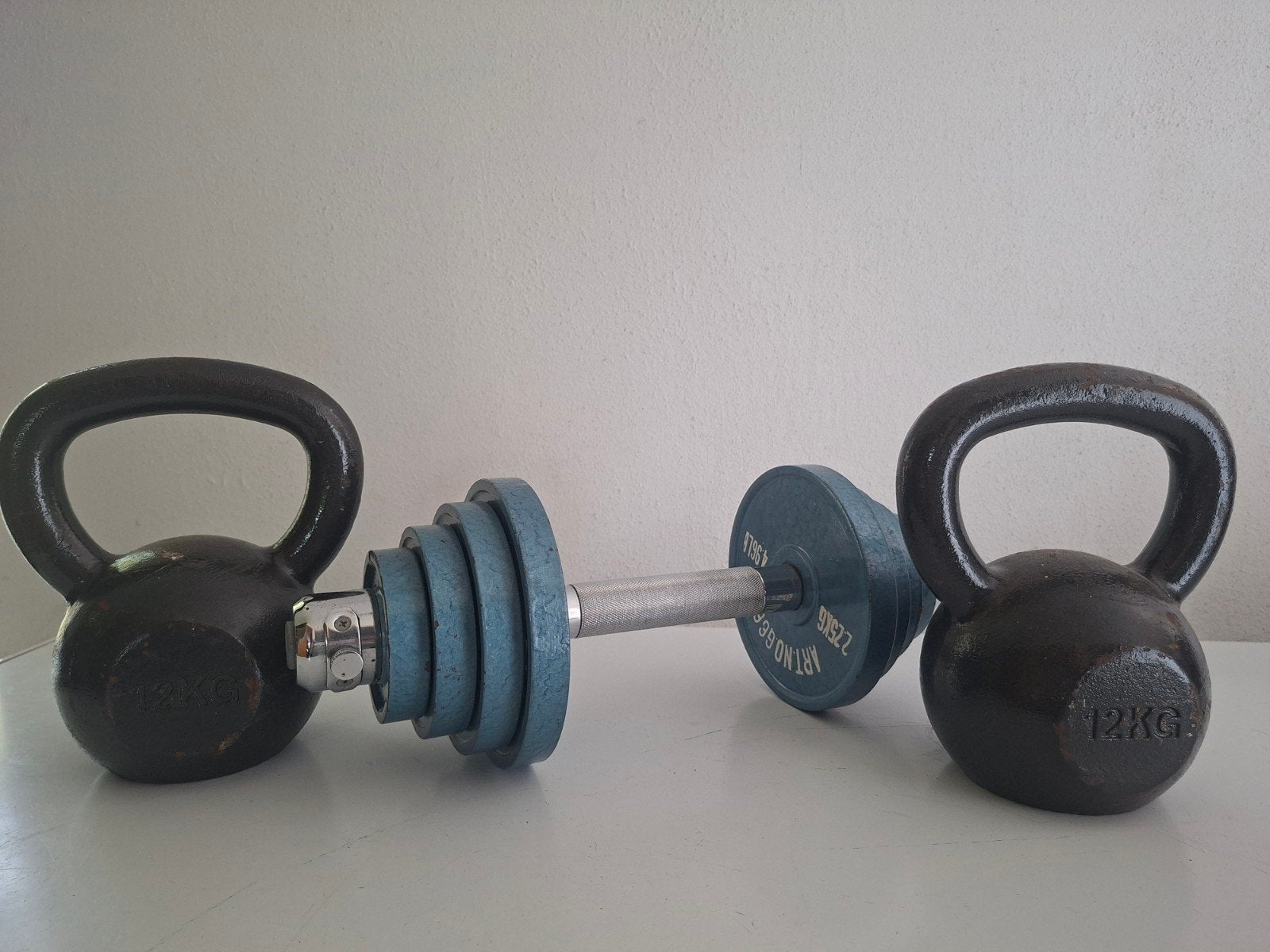Dumbbells en Kettlebell, Ophalen, Gebruikt, Dumbbell