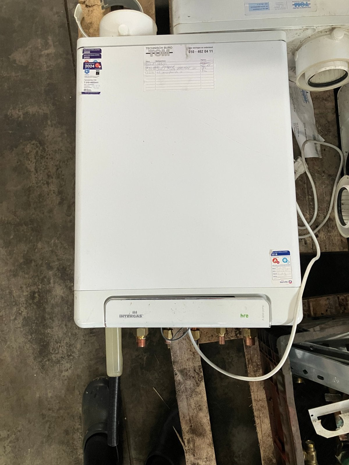 Intergas combi ketels 2017, Ophalen, 30 tot 80 cm, Gebruikt, Cv-ketel of Combi-ketel