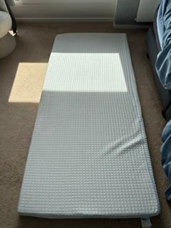 Ikea topper Knapstad 90x200, Huis en Inrichting, Slaapkamer | Matrassen en Bedbodems, Ophalen, 90 cm, Eenpersoons, Zo goed als nieuw