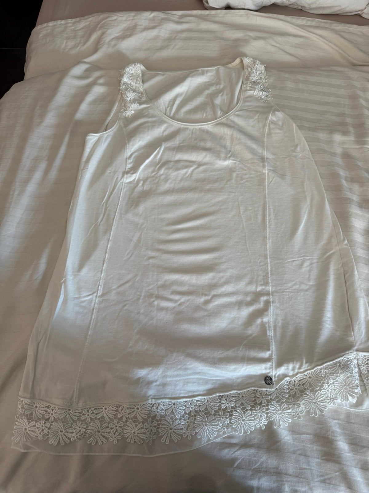 Tredy hemd wit maat 48, Verzenden, Zo goed als nieuw, Wit, Shirt of Top