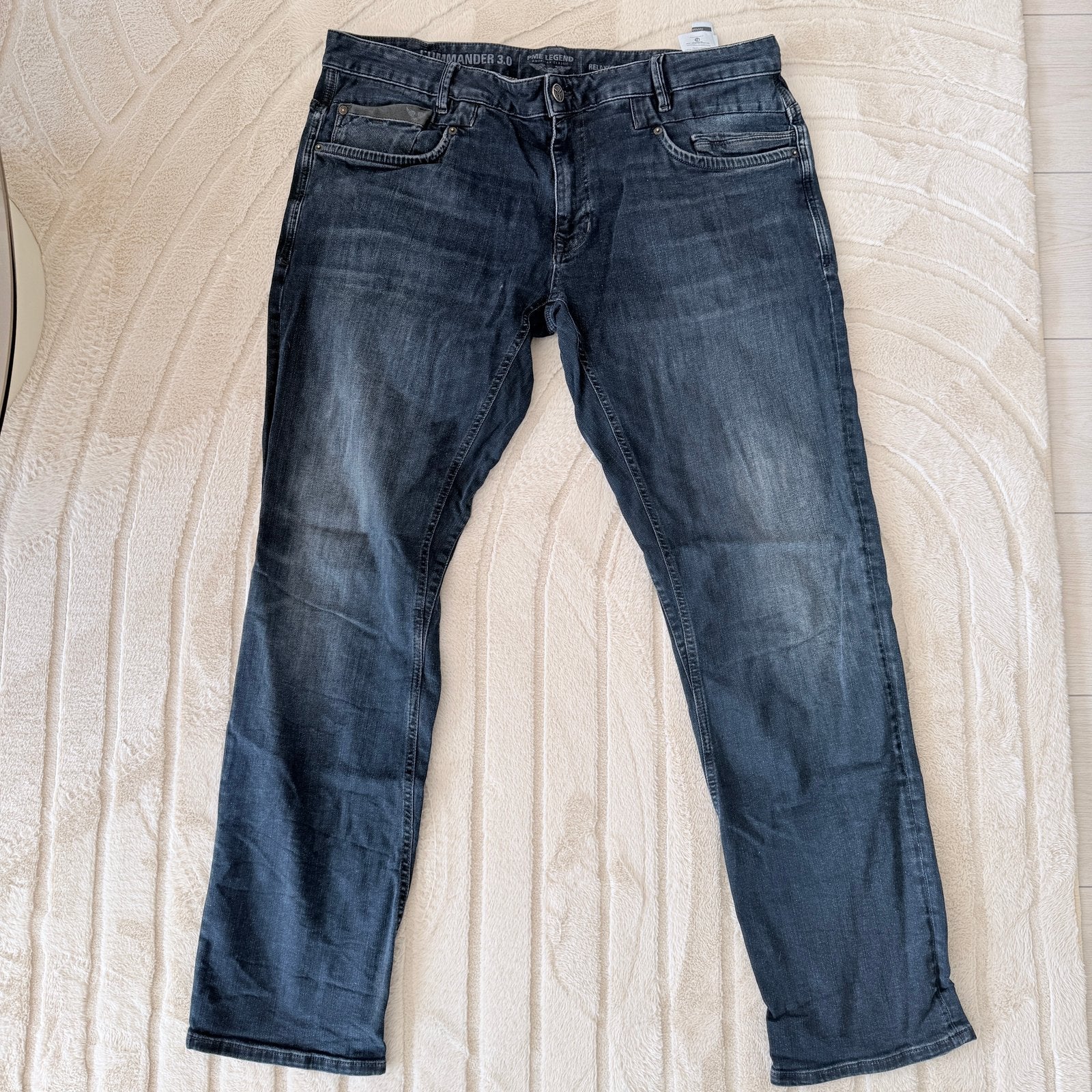 PME Legend Commander 3.0 Jeans – W40/L34 – Relaxed Fit, Ophalen of Verzenden, Zo goed als nieuw, Blauw, W40 - W42 (confectie 56/58)