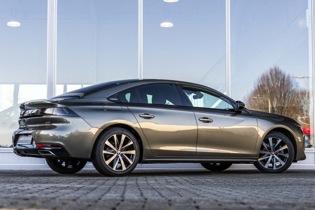 Peugeot 508 1.5 BlueHDI GT Line | Pano | Focal | NL Auto, Auto's, Peugeot, Gebruikt, 4 cilinders, Leder en Stof, Origineel Nederlands