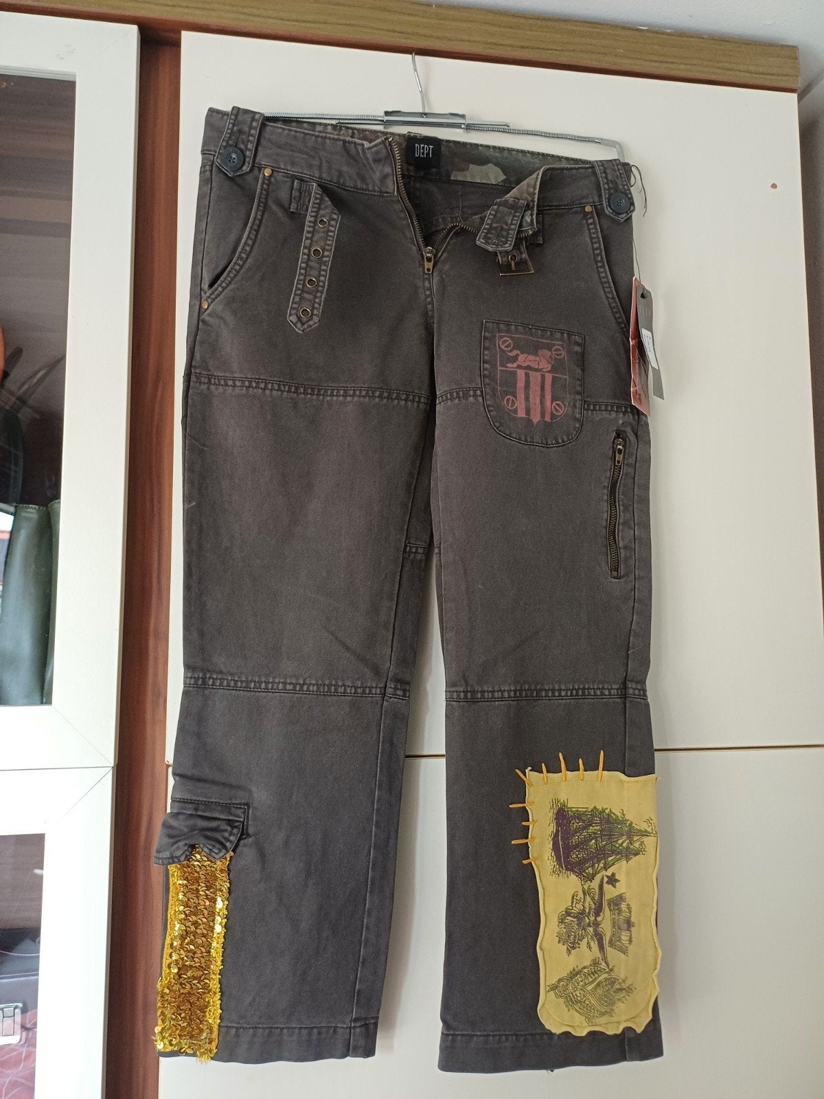 DEPT MERK BROEK.  NIEUW, Ophalen of Verzenden, Nieuw, Zwart, Lang