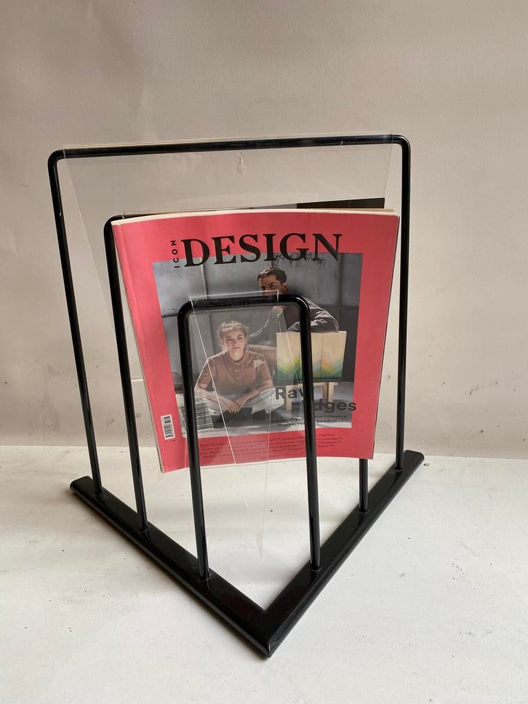 Jaren 80 lectuurbak van D-Tec design Markus Borgens, Gebruikt, D-Tec, Onbekend, Ophalen of Verzenden