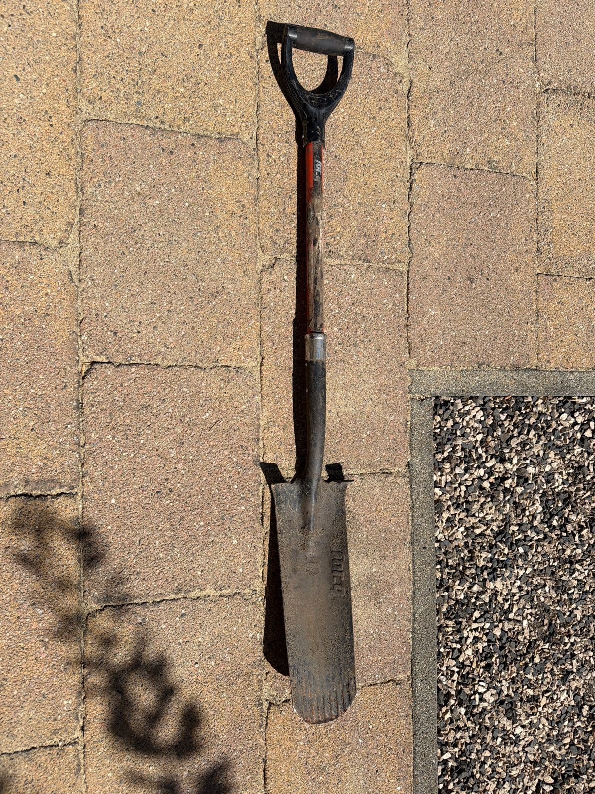Drainagespade, Ophalen, Zo goed als nieuw, Spade