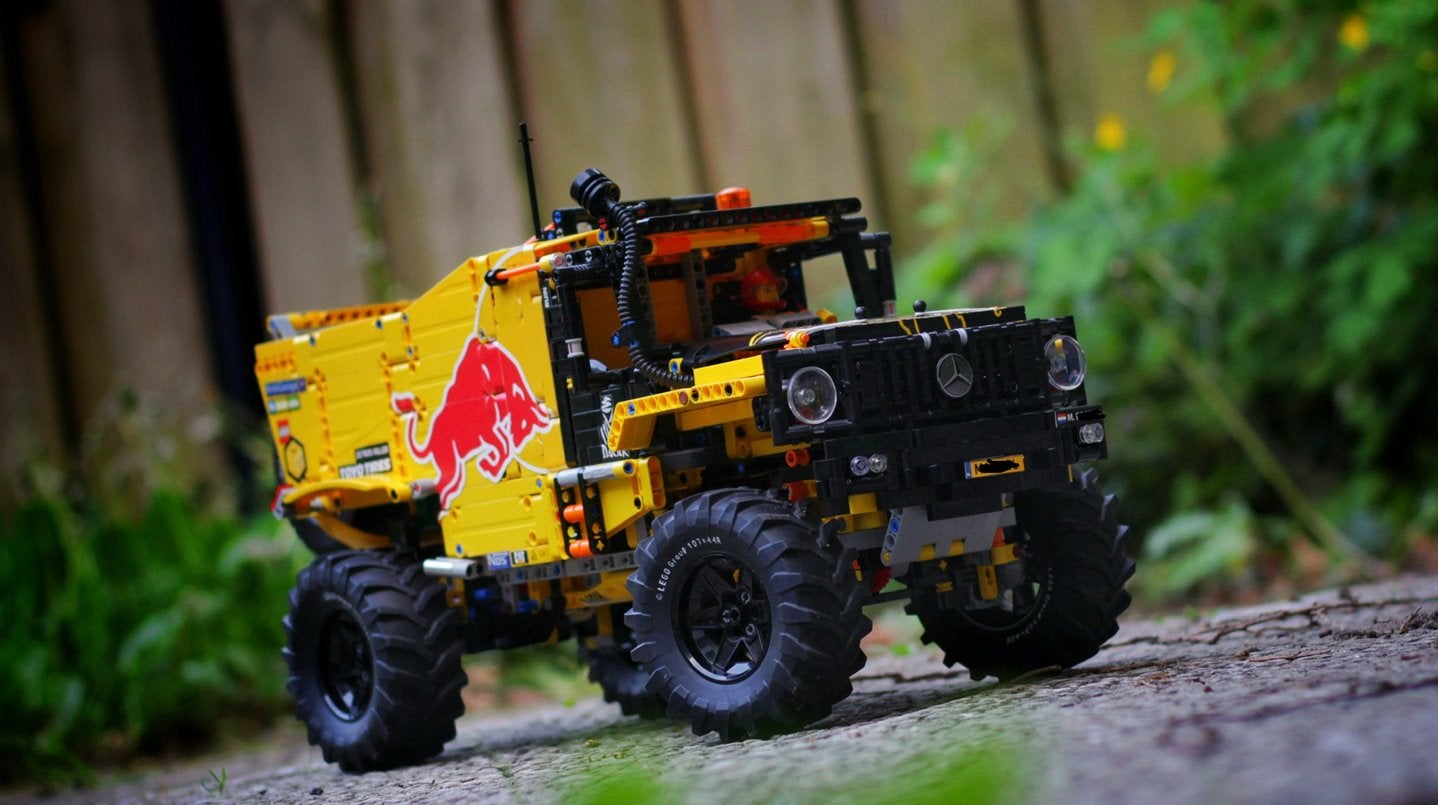 LEGO Technic Mercedes G-Wagon Dakar 4x4 – 42114 MOC, Ophalen, MOC (eigen creatie), Lego, Zo goed als nieuw