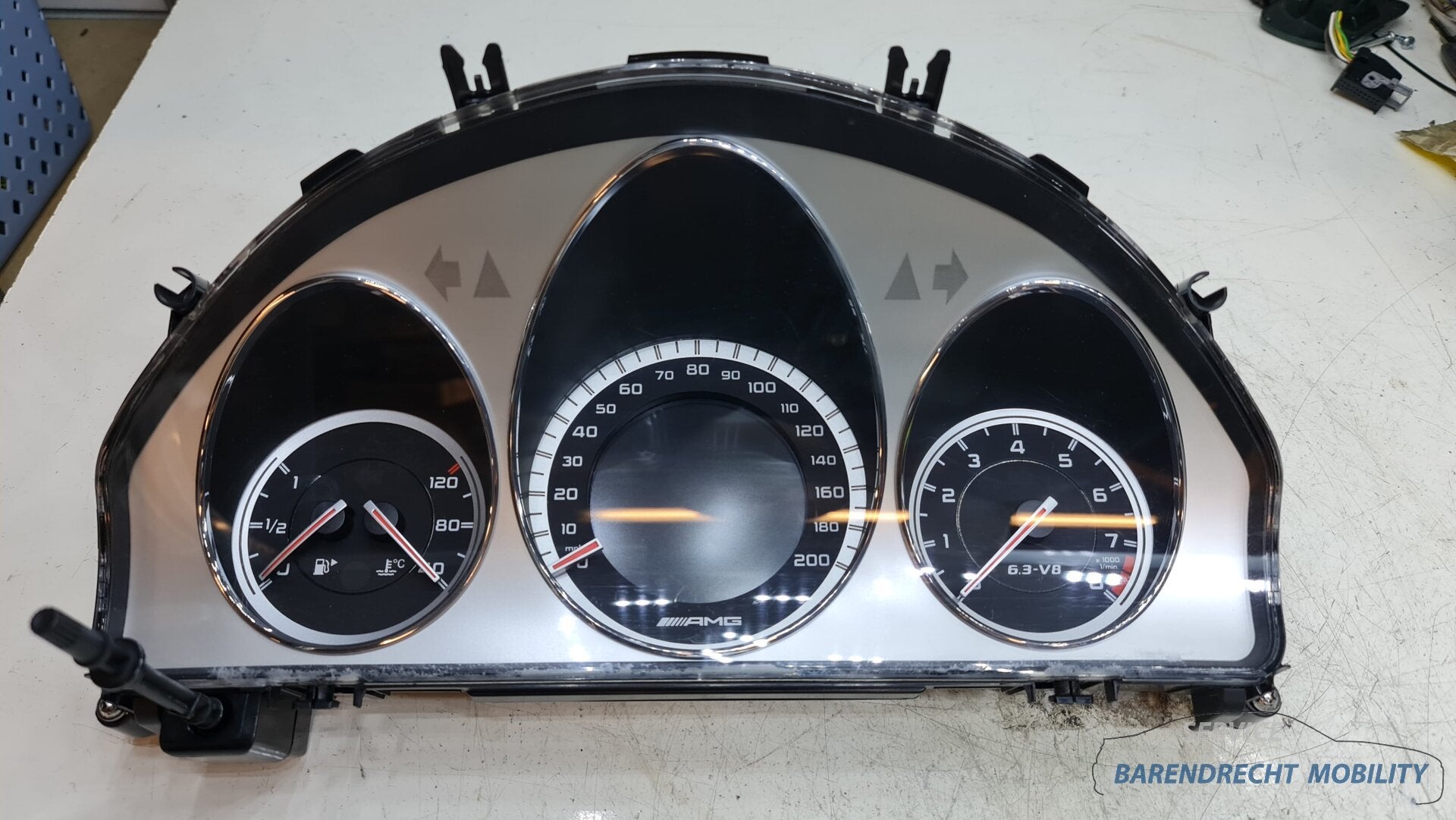 AMG KMteller Mercedes c klasse W204 tacho Mijlen KM teller20, Auto-onderdelen, Gebruikt, Mercedes-Benz AG, Mercedes-Benz, Ophalen of Verzenden