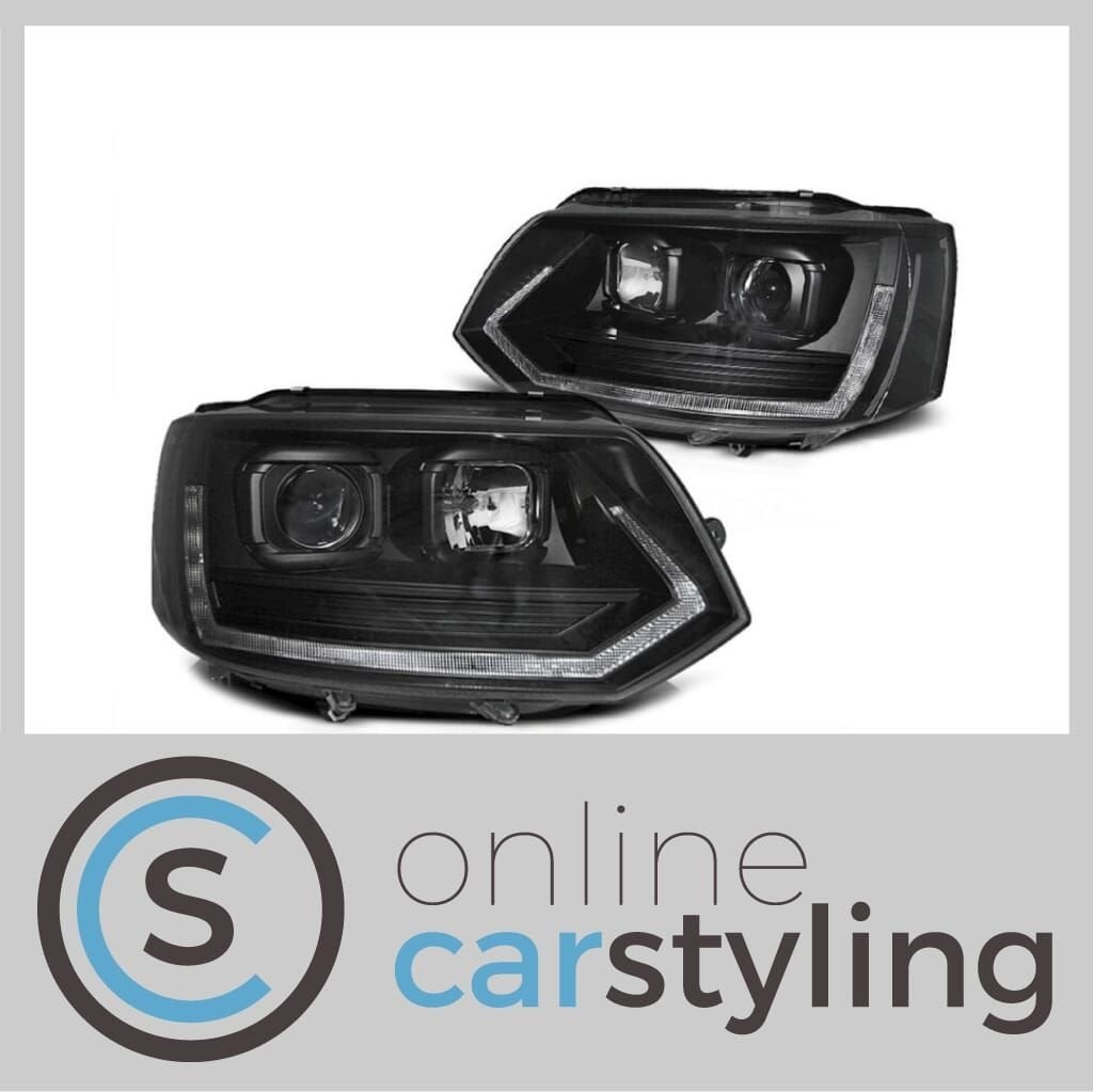 Koplampen VW Transporter T5 Lightbar Design, -, Volkswagen, -, Nieuw