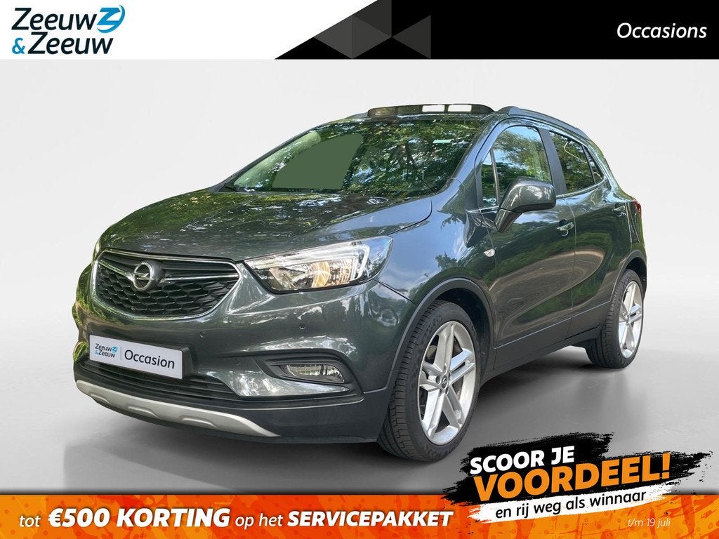 Opel Mokka X 1.4 Turbo Innovation | LEER | AUTOMAAT | SCHUIF, Auto's, Opel, 12 maanden, 15 km/l, Euro 6, SUV of Terreinwagen